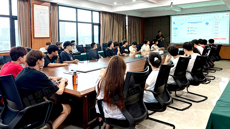 深化校企合作，華東工控迎來鄭州經貿學院智慧制造學院學子實習