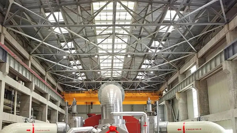 南陽熱電廠熱網補水泵變頻控制系統(tǒng)（RS485通訊）